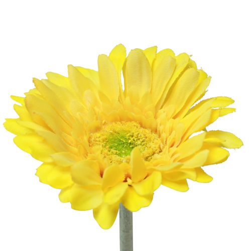 Floristik24 Flores artificiales Gerbera amarilla 45cm