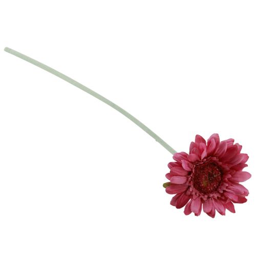 Floristik24 Flores artificiales Gerbera Rosa 45cm