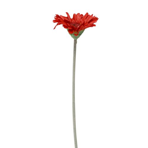 Artículo Flores artificiales Gerbera Roja 45cm