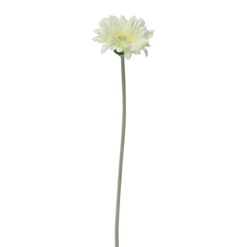 Artículo Flores Artificiales Gerbera Blanca 45cm