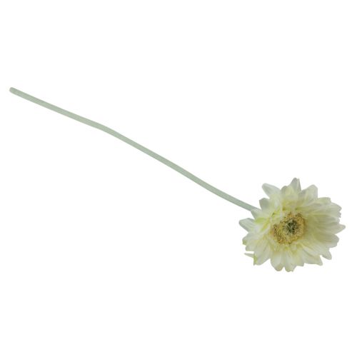 Floristik24 Flores Artificiales Gerbera Blanca 45cm