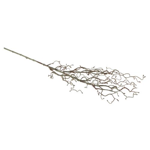 Floristik24 Rama de sauce artificial con capullos marrón primavera L76cm