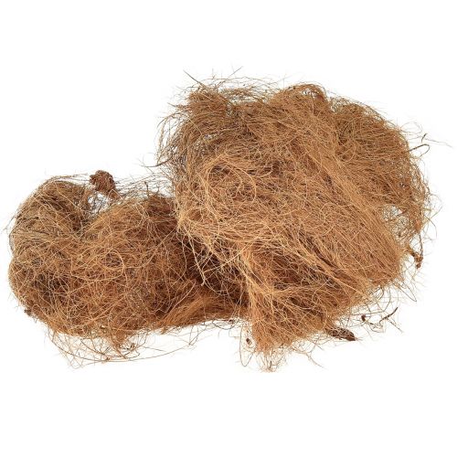Fibra de coco fibra vegetal natural material artesanal de fibra natural 1kg