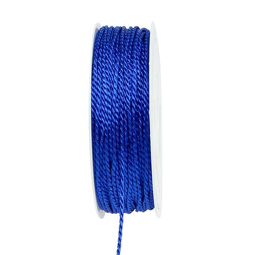 Floristik24 Cordón Azul 2mm 50m