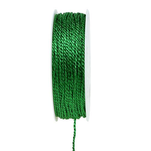 Floristik24 Cordón verde hierba 2mm 50m