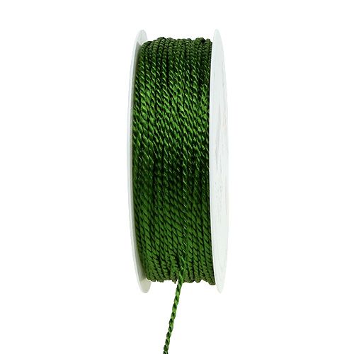 Cordón verde musgo 2mm 50m