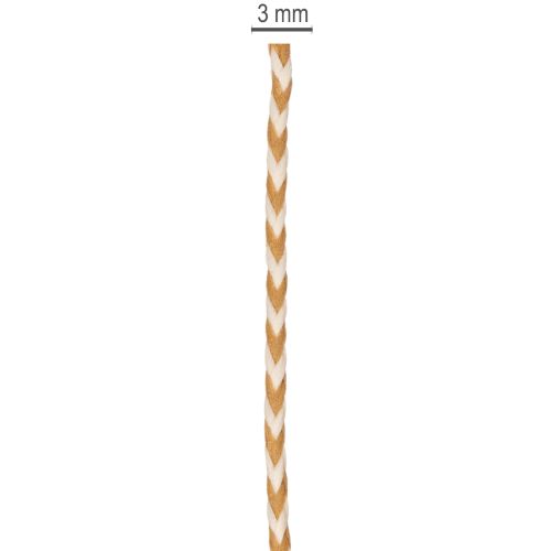 Cinta de regalo, cordón bicolor, 3 mm, 20 m | Floristik24.es