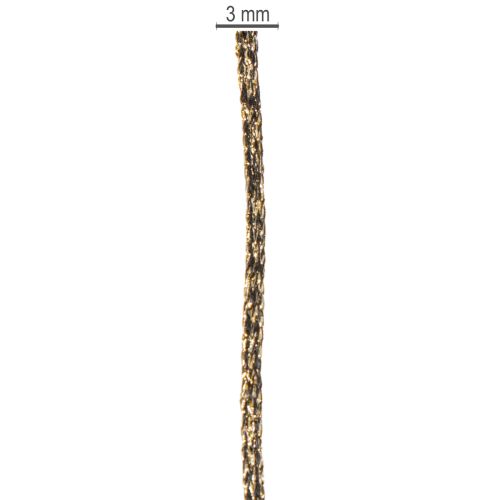 Cordón brillante para envolver regalos y decorar, 3 mm, 20 m | Floristik24.es
