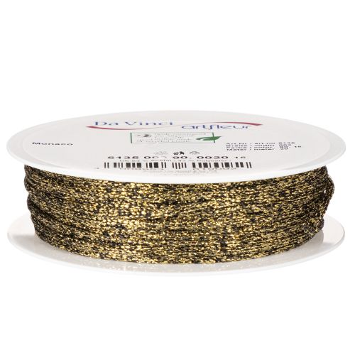 Cordón brillante para envolver regalos y decorar, 3 mm, 20 m | Floristik24.es