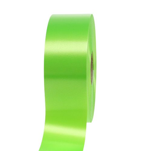 Cinta rizadora 50mm verde lima 100m