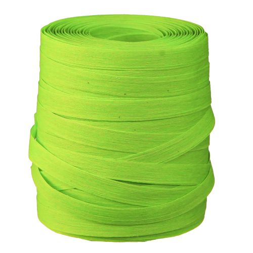 Artículo Cinta rizadora algodón cinta sostenible verde 10mm 100m