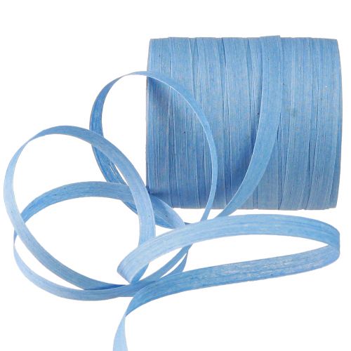 Floristik24 Cinta rizadora azul cinta regalo sostenible 10mm 100m