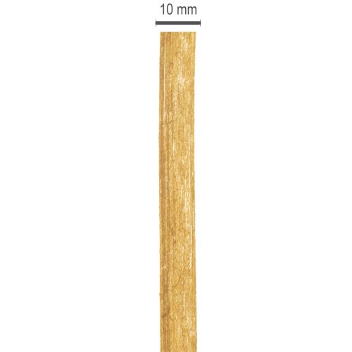 Cinta de regalo marrón, cinta rizada, materiales para manualidades sostenibles, 10 mm x 100 cm | Floristik24.es