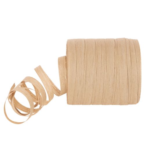Cinta rizada de fibra natural, cinta de regalo de 10 mm y 100 m comprar | Floristik24.es