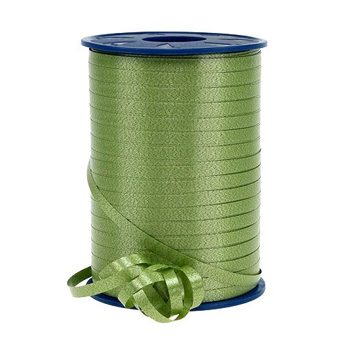 Cinta rizadora verde oliva 4,8mm 500m