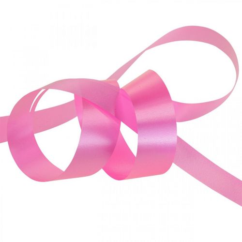 Artículo Cinta decorativa cinta rizadora rosa 30mm 100m