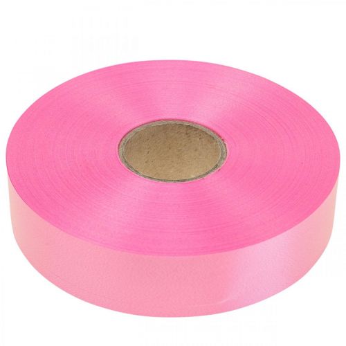 Artículo Cinta decorativa cinta rizadora rosa 30mm 100m