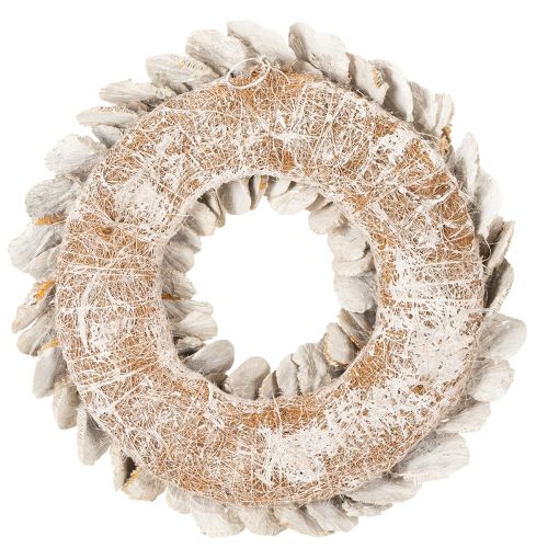 Árbol de corona de esponja natural para decoración, 37 cm. | Floristik24.es