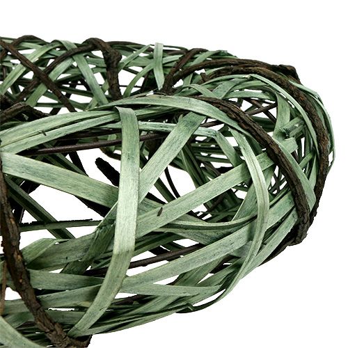 Floristik24 Corona con sauce y corteza grande verde Ø45cm