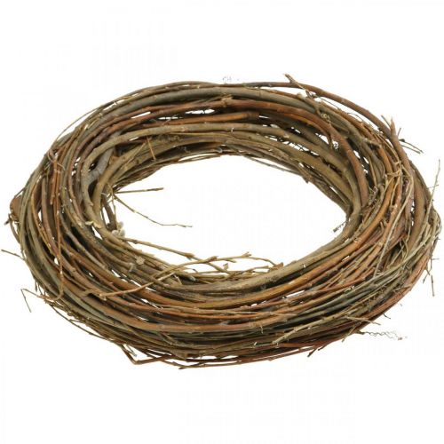 Floristik24 Guirnalda sauce puerta corona sauce corona deco corona naturaleza Ø40cm