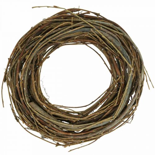 Artículo Corona de sauce corona de puerta corona de sauce corona decorativa natural Ø30cm