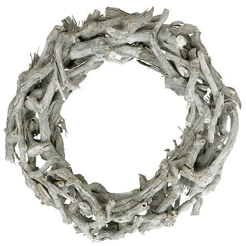 Guirnalda de ramas grandes Ø46cm naturaleza