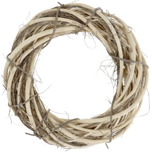 Floristik24 Guirnalda de sauce y ramas naturales Ø39cm
