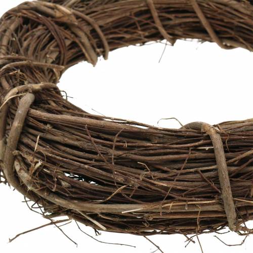 Floristik24 Guirnalda decorativa sauce Ø25cm guirnalda de puerta natural o guirnalda de pared