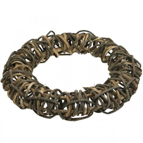 Artículo Guirnalda de Vid Ø40cm Natural Guirnalda decorativa trenzada de ramas de vid