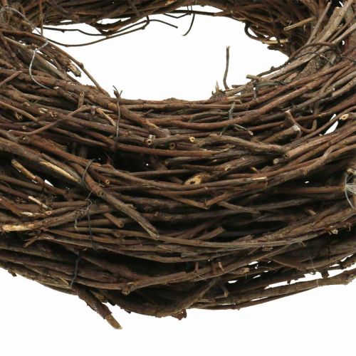 Floristik24 Corona de vid Ø45cm corona natural marrón para decorar