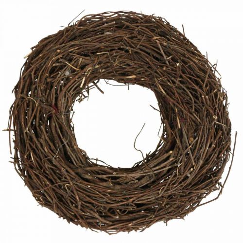 Floristik24 Corona de vid Ø45cm corona natural marrón para decorar