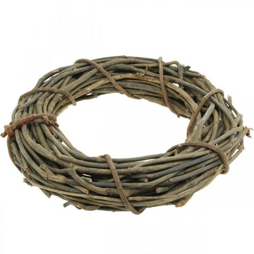Floristik24 Corona decorativa hecha de ramas naturales Ø40cm corona natural
