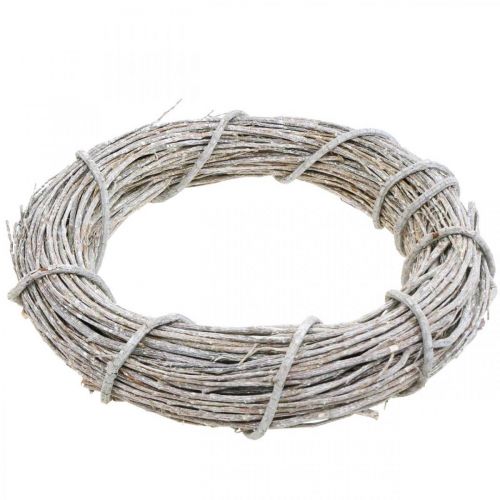 Artículo Guirnalda decorativa guirnalda natural encalada guirnalda de puerta Shabby Chic Ø42cm