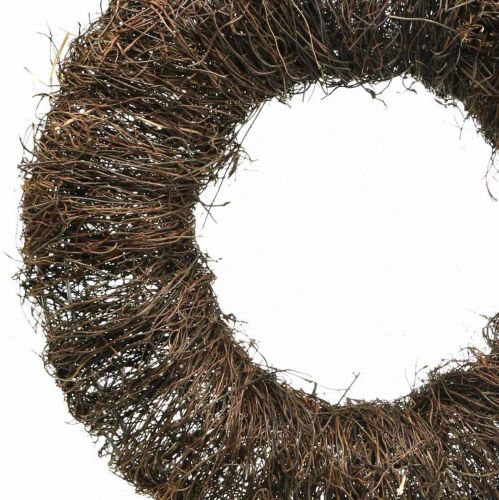 Floristik24 Guirnalda de Vid Corona Marrón Grande de ramas de vid Guirnalda de madera natural Ø45cm