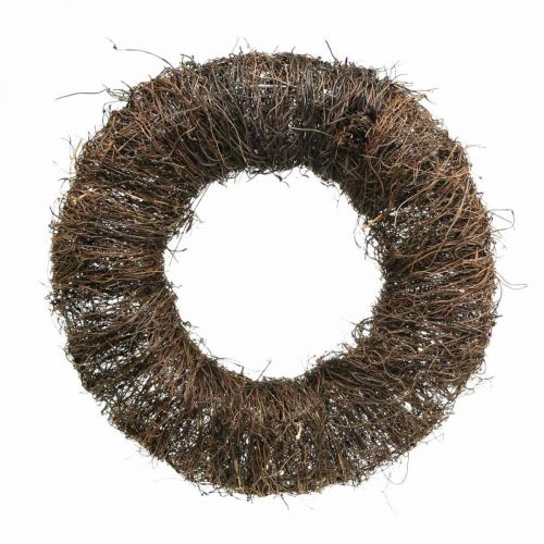Floristik24 Guirnalda de Vid Corona Marrón Grande de ramas de vid Guirnalda de madera natural Ø45cm