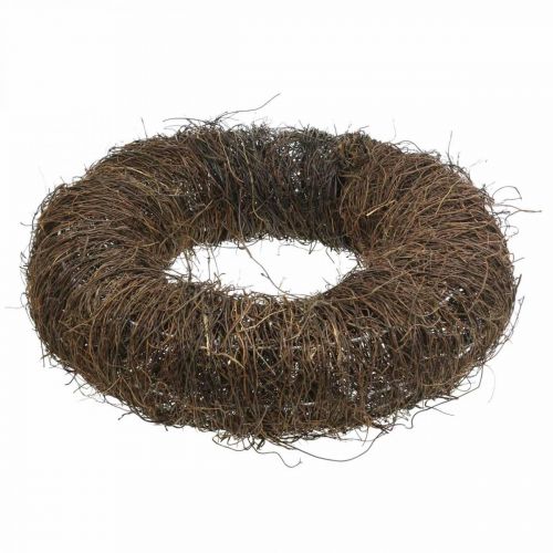 Floristik24 Guirnalda de Vid Corona Marrón Grande de ramas de vid Guirnalda de madera natural Ø45cm