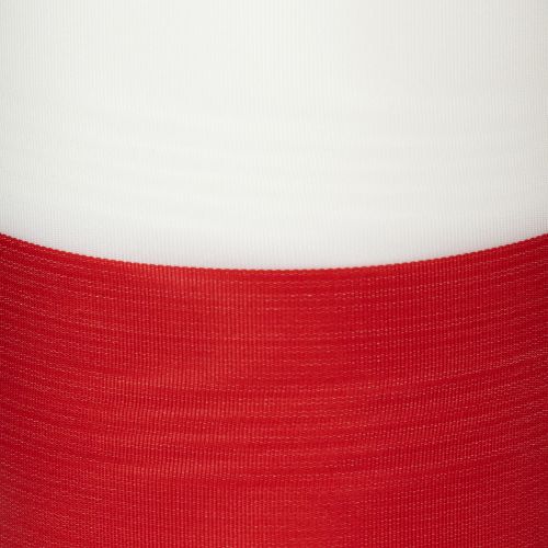 Cinta de muaré blanca y roja para corona, 125 mm - cinta de luto, cinta decorativa, cinta de lazo, cinta festiva, rollo de 25 m | Floristik24.es