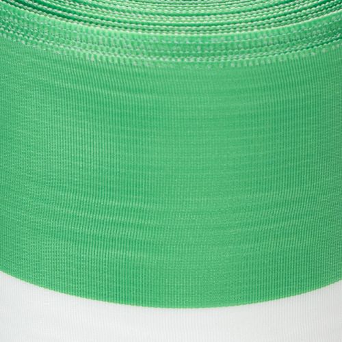 Cinta de muaré verde y blanca para corona, 100 mm x 25 m - cinta nacional, ribete de tafetán, cinta de lazo, cinta decorativa | Floristik24.es