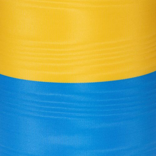 Cinta de muaré azul y amarilla para corona, 100 mm, cinta nacional, cinta de club, cinta decorativa, cinta de luto festivo, acetato | Floristik24.es