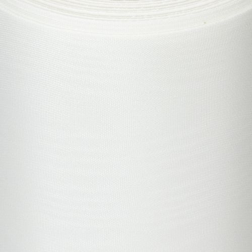 Artículo Cinta de corona blanca para floristería funeraria, 175 mm de ancho, 25 m de largo, cinta de acetato de alta calidad