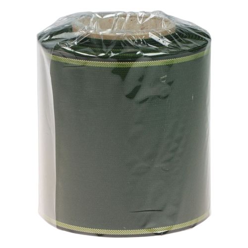Artículo Cinta para corona cinta muaré cinta para corona oro verde 100mm 25m