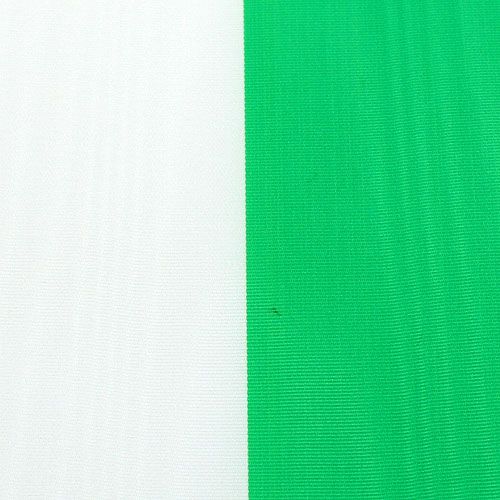 Artículo Corona cintas muaré verde-blanco 125mm 25m