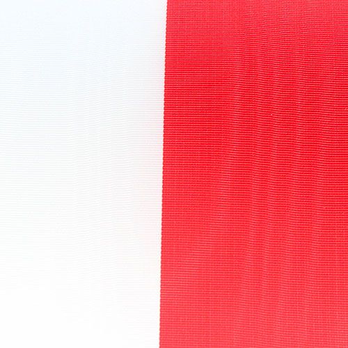 Artículo Guirnalda de cintas muaré blanco-rojo 150 mm
