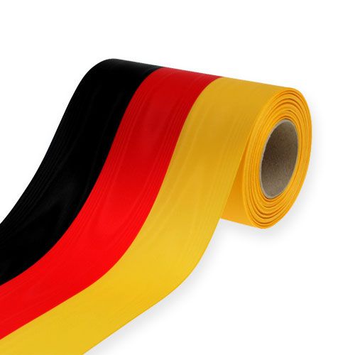 Bandas de corona Moiré negro-rojo-oro 150 mm