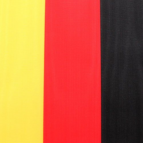 Floristik24 Cintas para guirnalda Moiré negro-rojo-dorado 75 mm