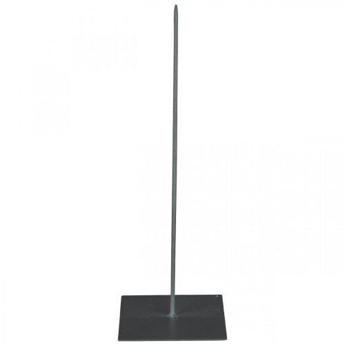 Floristik24 Soporte para guirnalda Soporte para guirnalda de metal negro Al.30cm