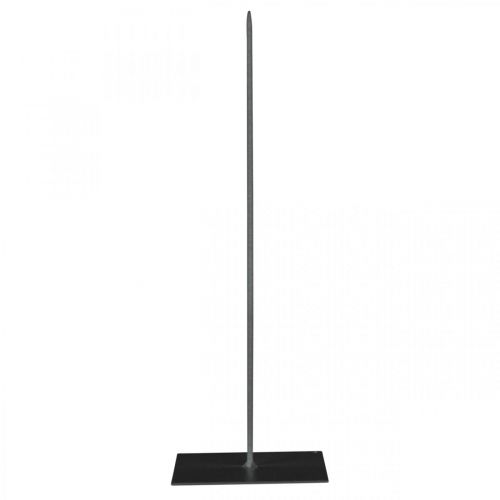 Floristik24 Soporte para guirnalda Soporte para guirnalda de metal negro Al.30cm