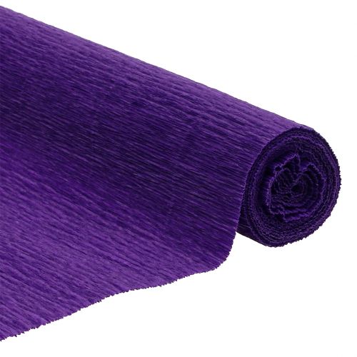 Floreria papel crepe violeta oscuro 50x250cm