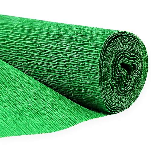 Floreria Papel Crepe Verde 50x250cm