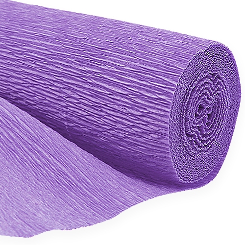 Floreria papel crepe violeta 50x250cm